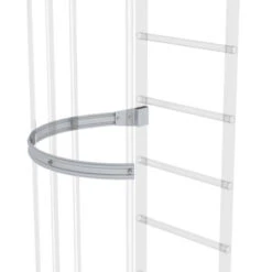 Rückenschutzbügel, Seitlicher Ausstieg, Stahl Verzinkt