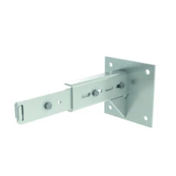 Wandhalter Mit Klemmbügel , Stahl Verzinkt, Verstellbereich 375 - 500 Mm