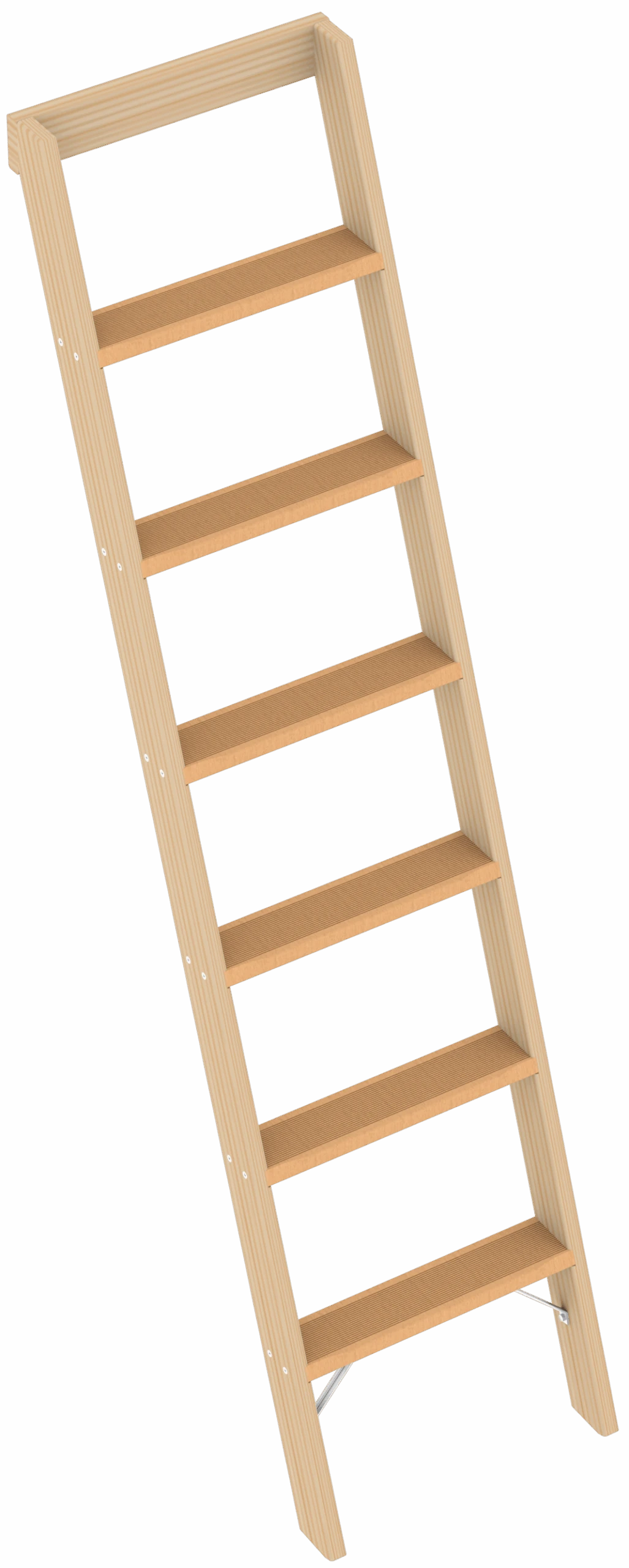 Holzanlegeleiter Mit 12 Stufen 1023 2 Holzanlegeleiter Mit 12 Stufen 1023 – Bild 2