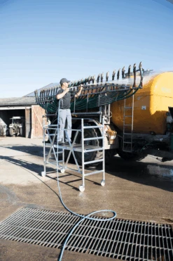 Klappgerüst, Plattformgröße 0,75 X 1,80 M -Leiterwerkzeug Geschäft 115301 02