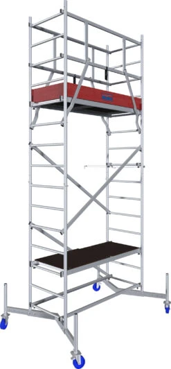 ClimTec®, Arbeitsgerüst (Alu), Grundgerüst - Plus Rollen -Leiterwerkzeug Geschäft 253 1 16153a