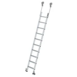 Nr. 30183 PREMIUM-Line Alu-Regalleiter, Fahrbar 6 Stufen -Leiterwerkzeug Geschäft 3018310