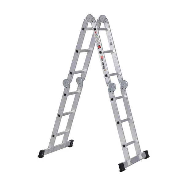 Nr. 304 PREMIUM-Line Alu-Klappleiter 4x3 Sprossen 1 Nr. 304 PREMIUM-Line Alu-Klappleiter 4x3 Sprossen
