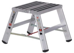 Nr. 30581 PREMIUM-Line Alu-Stufentritt Beidseitig, 2x2 Stufen