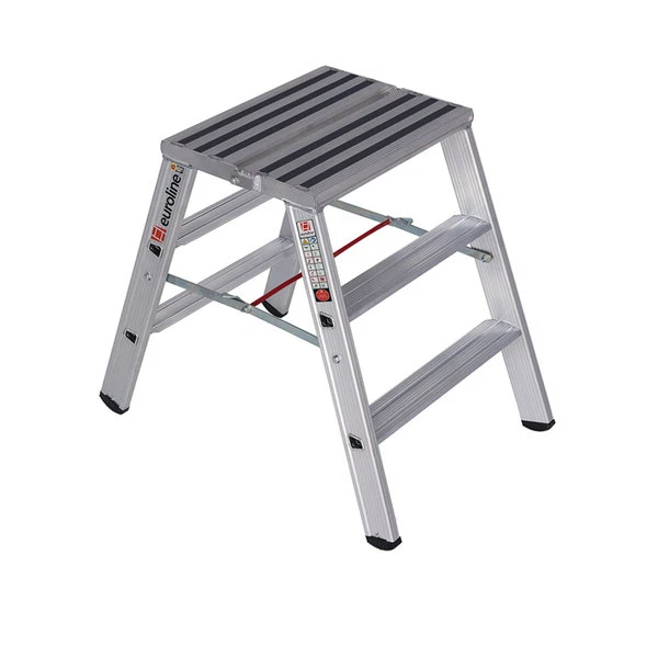 Nr. 30581 PREMIUM-Line Alu-Stufentritt Beidseitig, 2x2 Stufen 4 Nr. 30581 PREMIUM-Line Alu-Stufentritt Beidseitig, 2x2 Stufen – Bild 4