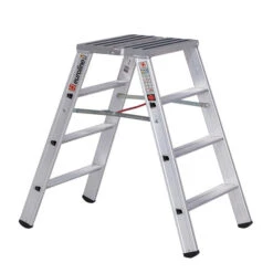 Nr. 30581 PREMIUM-Line Alu-Stufentritt Beidseitig, 2x2 Stufen 12 Nr. 30581 PREMIUM-Line Alu-Stufentritt Beidseitig, 2x2 Stufen -Leiterwerkzeug Geschäft 3058104.a