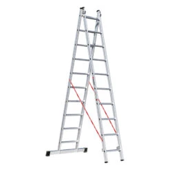 Nr. 306 PREMIUM-Line Alu-Mehrzweckleiter 2-teilig 2x8 Sprossen -Leiterwerkzeug Geschäft 3061110