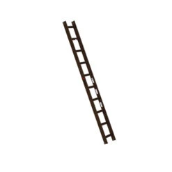 Nr. 323 Premium-line Alu-Dachauflegeleiter, Braun 7 Sprossen -Leiterwerkzeug Geschäft 3230110