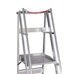 Nr. 32777 Premium-Line Aluminium-Podestleiter Fahrbar, Klappbar 4 Stufen -Leiterwerkzeug Geschäft 3277704.3