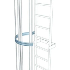 3/4-Rückenschutzbügel Für Seitlichen Ausstieg, Edelstahl