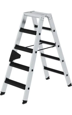 Stufen-Stehleiter Beidseitig Begehbar Mit Relax Step, 2x3 Stufen -Leiterwerkzeug Geschäft 42210bd985