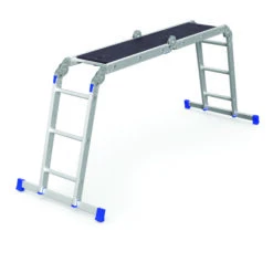 Werner Vielzweckleiter 4x3 Sprossen Mit Plattform