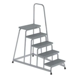 Aluminium-Arbeitspodest, R 13, Starr, Mit Handlauf, 3 Stufen 12 Aluminium-Arbeitspodest, R 13, Starr, Mit Handlauf, 3 Stufen -Leiterwerkzeug Geschäft 51036 4 2a6ef5