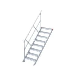 Nr. 510 Treppe, 45°, 800 Mm Stufenbreite, 4 Stufen -Leiterwerkzeug Geschäft 5104208