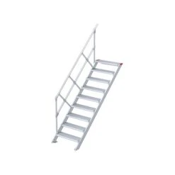 Nr. 510 Treppe, 45°, 800 Mm Stufenbreite, 4 Stufen -Leiterwerkzeug Geschäft 5104209