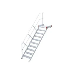Nr. 511 Podesttreppe 45°, 1000 Mm Stufenbreite, 4 Stufen -Leiterwerkzeug Geschäft 5114310