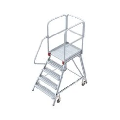 Nr. 51501 Mobile Podesttreppe Einseitig Begehbar, 3 Stufen -Leiterwerkzeug Geschäft 5150105