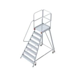 Nr. 51501 Mobile Podesttreppe Einseitig Begehbar, 3 Stufen -Leiterwerkzeug Geschäft 5150108