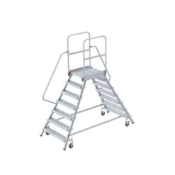 Nr. 51601 Mobile Podesttreppe Zweiseitig Begehbar, 3 Stufen -Leiterwerkzeug Geschäft 5160107