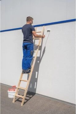 Stufen-Anlegeleiter Holz, 6 Stufen -Leiterwerkzeug Geschäft 71QdHE3xjeL. AC SL1200