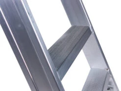 Ernst Stufenanlegeleiter 60cm Extra Breit, 5 Stufen -Leiterwerkzeug Geschäft 80mm tiefe 4 fach verschwei te rutschsichere stufef263d