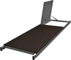 ClimTec Fahrgerüst (Alu) + Höhenverstellbare 150mm Fahrrollen, Standhöhe 1 M -Leiterwerkzeug Geschäft 8 1 21 11336b