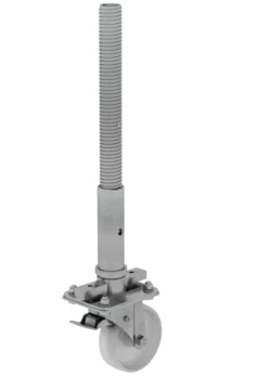 Lenkrolle Mit Feststellbremse Und Spindel (300 Mm), Durchmesser 125 Mm