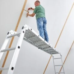 Aldorr Mehrzweckleiter Home 4x3 Sprossen -Leiterwerkzeug Geschäft FREEMD VOUW HOME1 min