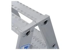 Stabilo Doppelleiter Mit R13-Stufen, 2 X 3 Stufen -Leiterwerkzeug Geschäft G00 A136138 PI INT 80000000 SB OP NZ DF 01 3 01