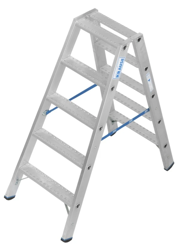 Stabilo Doppelleiter Mit R13-Stufen, 2 X 3 Stufen – Bild 3