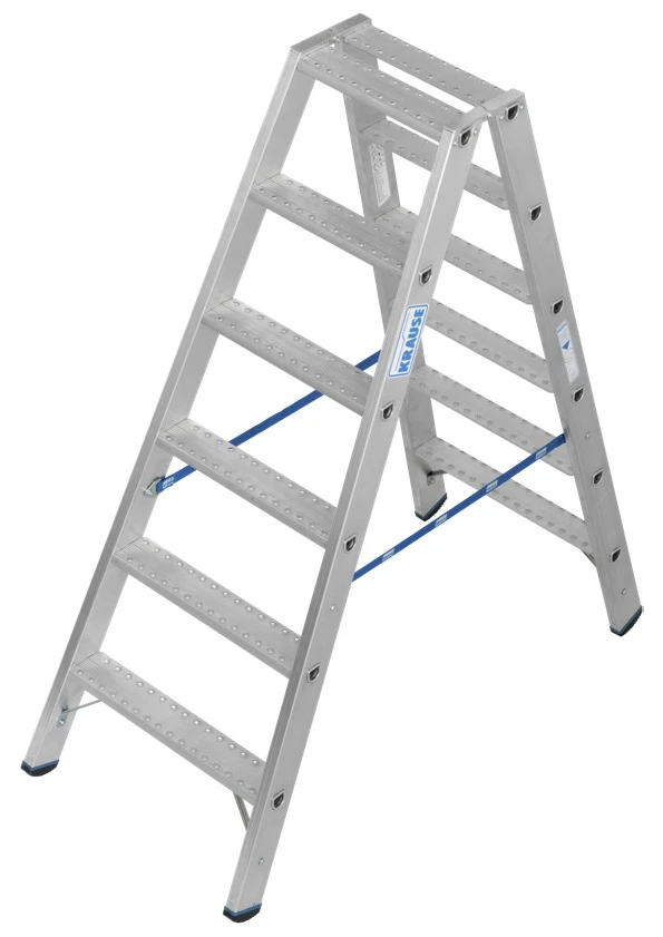 Stabilo Doppelleiter Mit R13-Stufen, 2 X 3 Stufen – Bild 4