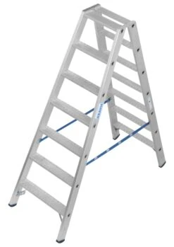 Stabilo Doppelleiter Mit R13-Stufen, 2 X 3 Stufen -Leiterwerkzeug Geschäft G00 A136176 PI INT 80000000 SB OP NZ GF 01 3 01