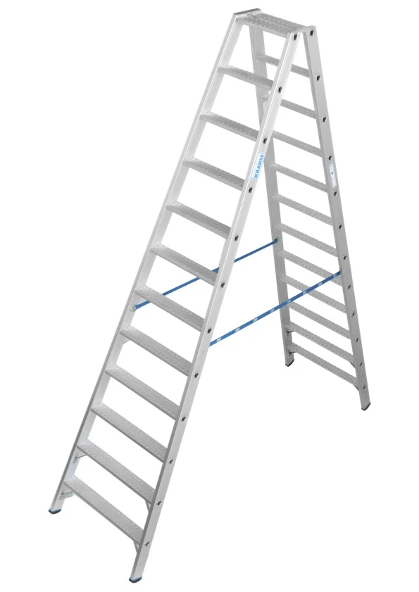 Stabilo Doppelleiter Mit R13-Stufen, 2 X 3 Stufen – Bild 8