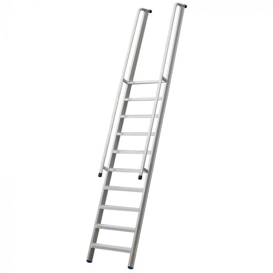 Ernst Stufenanlegeleiter 60 Cm Breit, Mit Handlauf Und Überstieg, 6 Stufen 5 Ernst Stufenanlegeleiter 60 Cm Breit, Mit Handlauf Und Überstieg, 6 Stufen – Bild 5