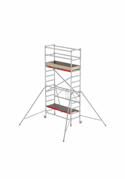 FAHRGERÜST RS 44 Power - Breit 0,75 M Holz Länge 1,85m Standhöhe 0,75m -Leiterwerkzeug Geschäft T440032 RS 44 POWER 4.8m 4 stabs