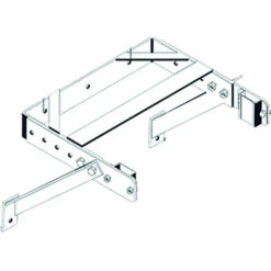 Wandhalter In U-Bügelform Verstellbar (Wandabstand 400 - 600 Mm), Edelstahl -Leiterwerkzeug Geschäft ZARGES 43260 44260 PROD TECH 3D 9