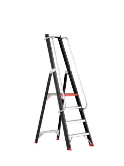 Altrex, Eifel - Aluminium Stufenstehleiter Mit Extra Großer Plattform EEO 4