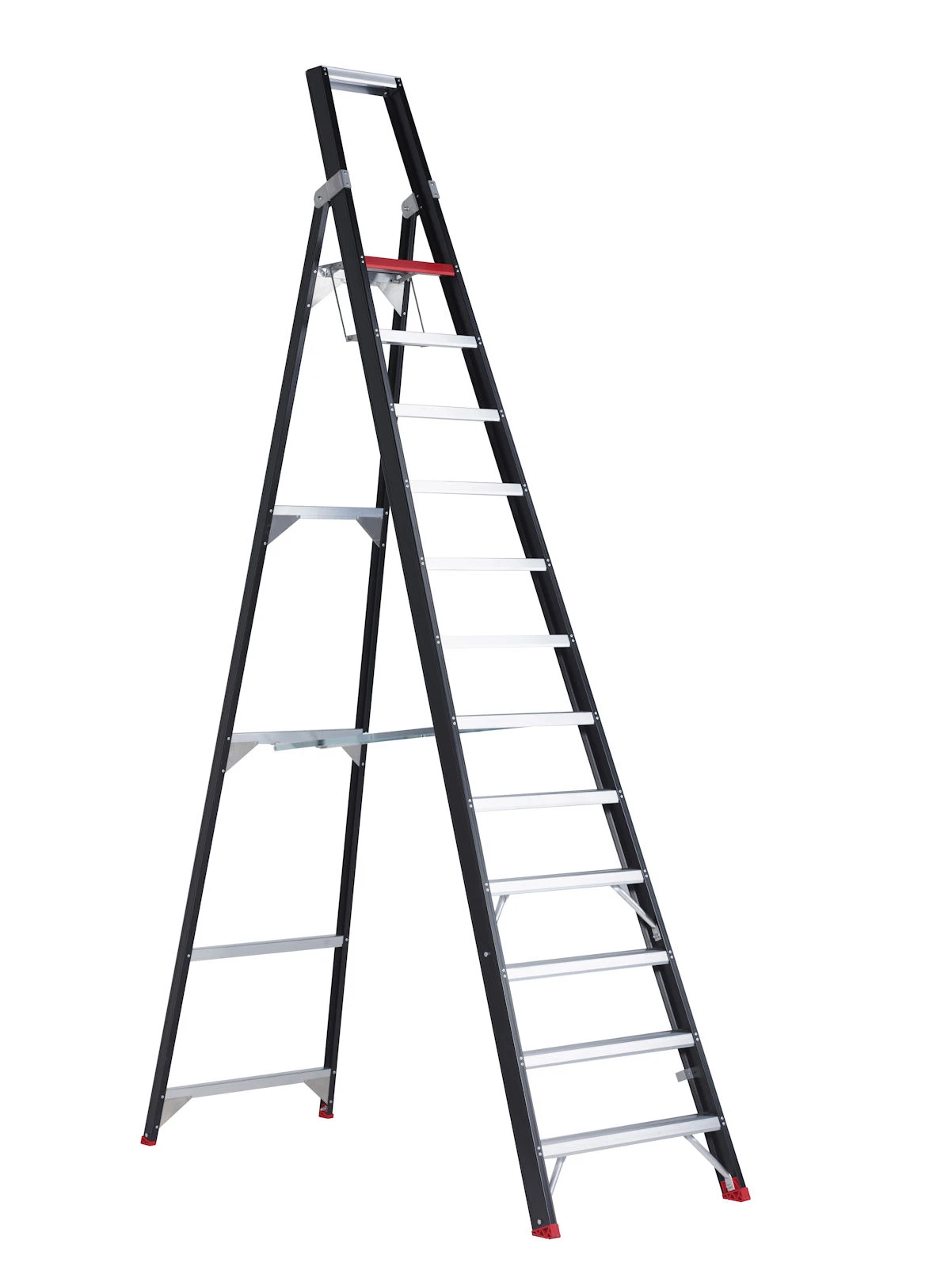 Taurus TGB Stufenstehleiter Mit 2 Standflächen 3 Stufen 8 Taurus TGB Stufenstehleiter Mit 2 Standflächen 3 Stufen – Bild 8