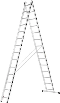 ALU PRO: Allzweckleiter Zweiteilig - 2 X 6 14 ALU PRO: Allzweckleiter Zweiteilig - 2 X 6 -Leiterwerkzeug Geschäft alu pro allzweckleiter zweiteilig 2x14 sprossenfd81d