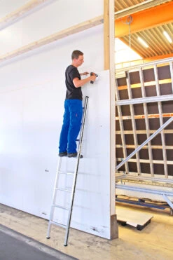 ALU PRO: Sprossenanlegeleiter - 6 Sprossen 15 ALU PRO: Sprossenanlegeleiter - 6 Sprossen -Leiterwerkzeug Geschäft alu pro sprossenanlegeleiter5334e