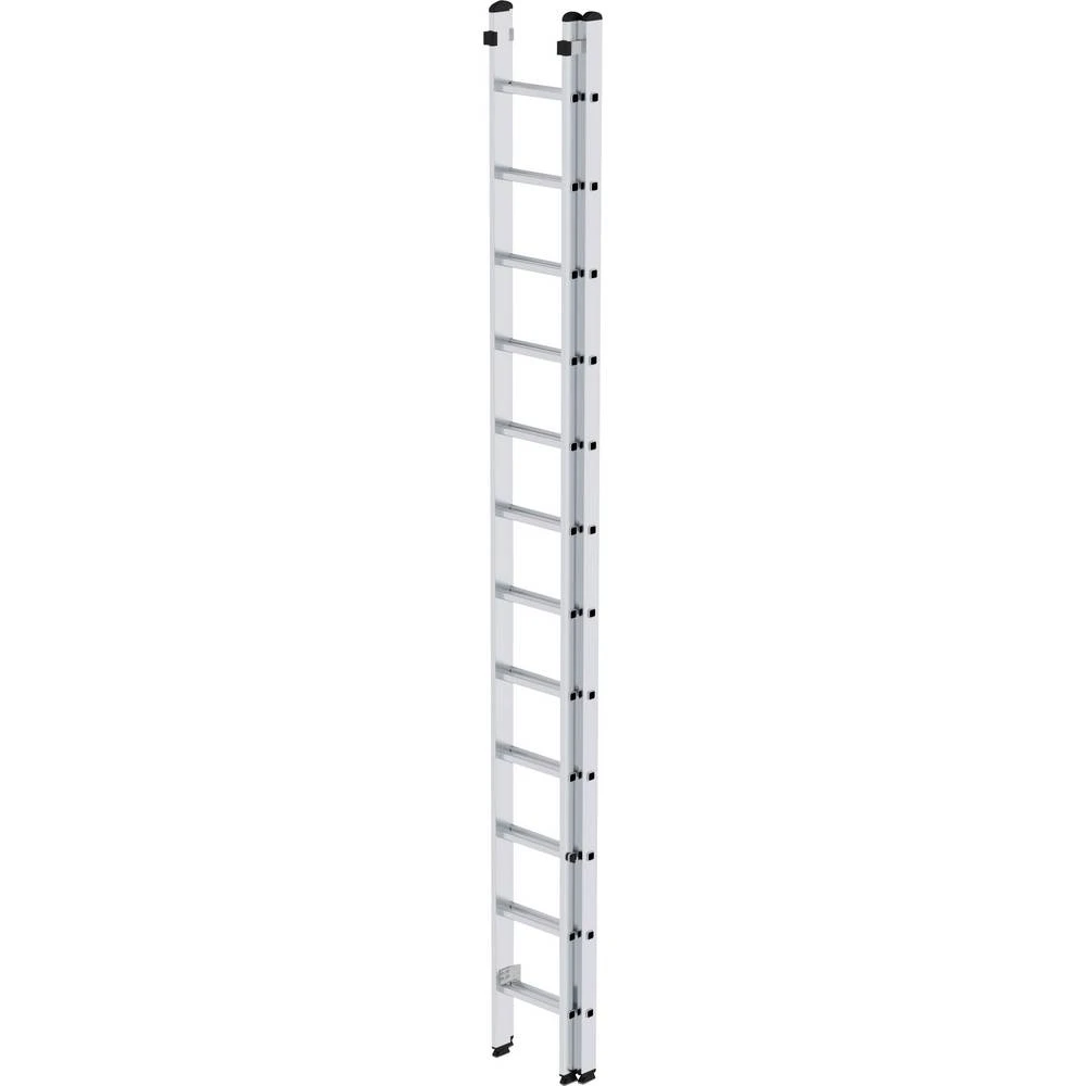 Aluminium-Schiebeleiter 2-teilig, Ohne Traverse, 2x6 Sprossen 7 Aluminium-Schiebeleiter 2-teilig, Ohne Traverse, 2x6 Sprossen – Bild 7