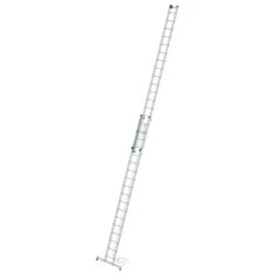Aluminium-Seilzugleiter 2-teilig Mit Nivello®-Traverse - 2x14 Sprossen -Leiterwerkzeug Geschäft aluminium seilzugleiter 2 teilig mit nivello traverse 2x18 sprossend9c94