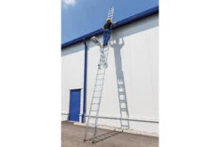 Aluminium-Seilzugleiter 2-teilig - 2x14 Sprossen 14 Aluminium-Seilzugleiter 2-teilig - 2x14 Sprossen -Leiterwerkzeug Geschäft aluminium seilzugleiter 2 teilig0873d