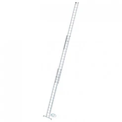 Aluminium-Seilzugleiter 3-teilig Mit Nivello®-Traverse - 3x14 Sprossen -Leiterwerkzeug Geschäft aluminium seilzugleiter 3 teilig mit nivello traverse 3x18 sprossen6f370