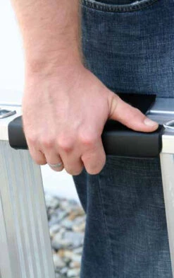 Aluminium-Stehleiter, Einseitig Begehbar 4 Stufen -Leiterwerkzeug Geschäft aluminium stehleiterdd7ec