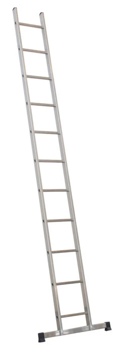 Anlegeleiter "Stilo" S100 Mit Traverse - 11 Sprossen