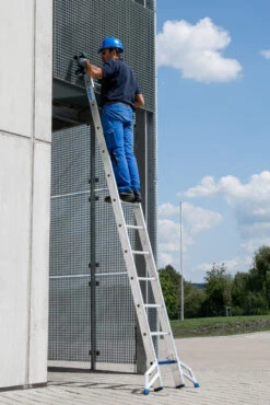 Stabilo Professional Vielzweckleiter +S, 3x8 Stufen/Sprossen -Leiterwerkzeug Geschäft anwendung als anlegeleiter28679