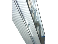 Ernst Schiebeleiter "Industrieausführung" 2-teilig, 41/47cm Breit, Unten Konisch Ausgestellt, 2x12 Sprossen -Leiterwerkzeug Geschäft ausschubbegrenzungd09fd