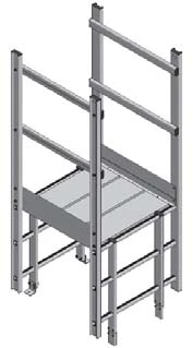 Ausstieg Breit Mit Übergang - Länge 725 Mm