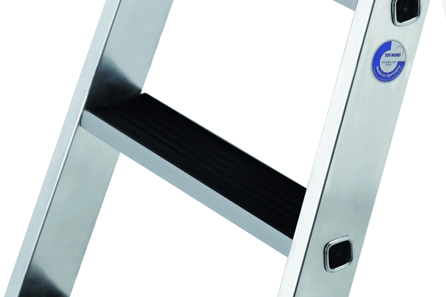 Stufen-Stehleiter Beidseitig Begehbar Mit Clip-step, 2 X 3 Stufen 3 Stufen-Stehleiter Beidseitig Begehbar Mit Clip-step, 2 X 3 Stufen – Bild 3